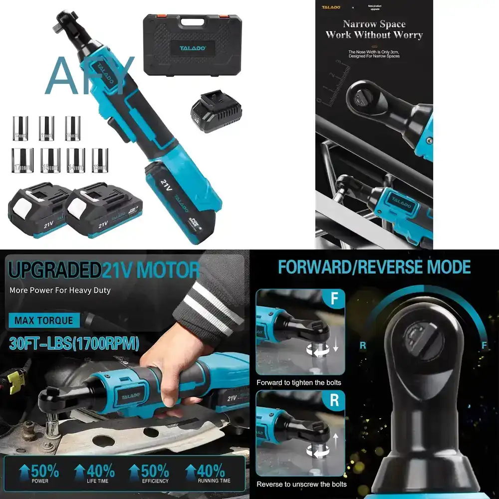 Lowe'S Home Improvement - Kunci Pas Ratchet 21V Berdaya Tinggi