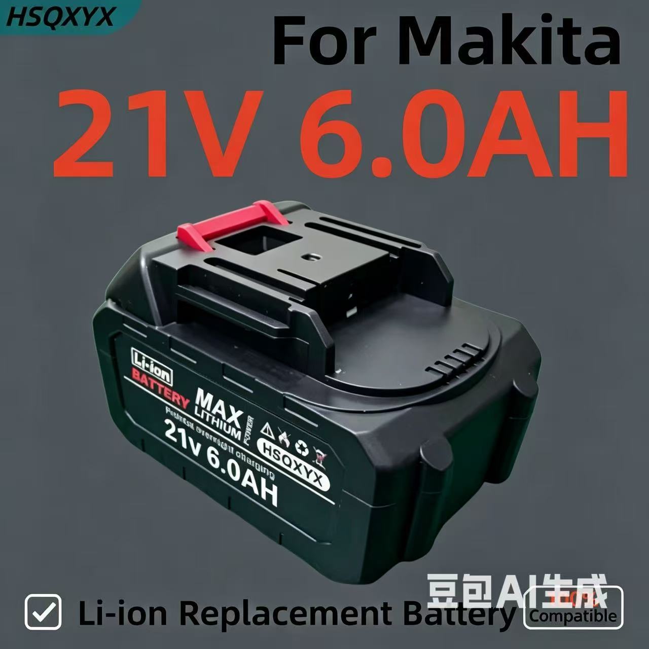 Makita Drill Hp1640 - Untuk Makita 21V 6.0Ah Baterai Pintar