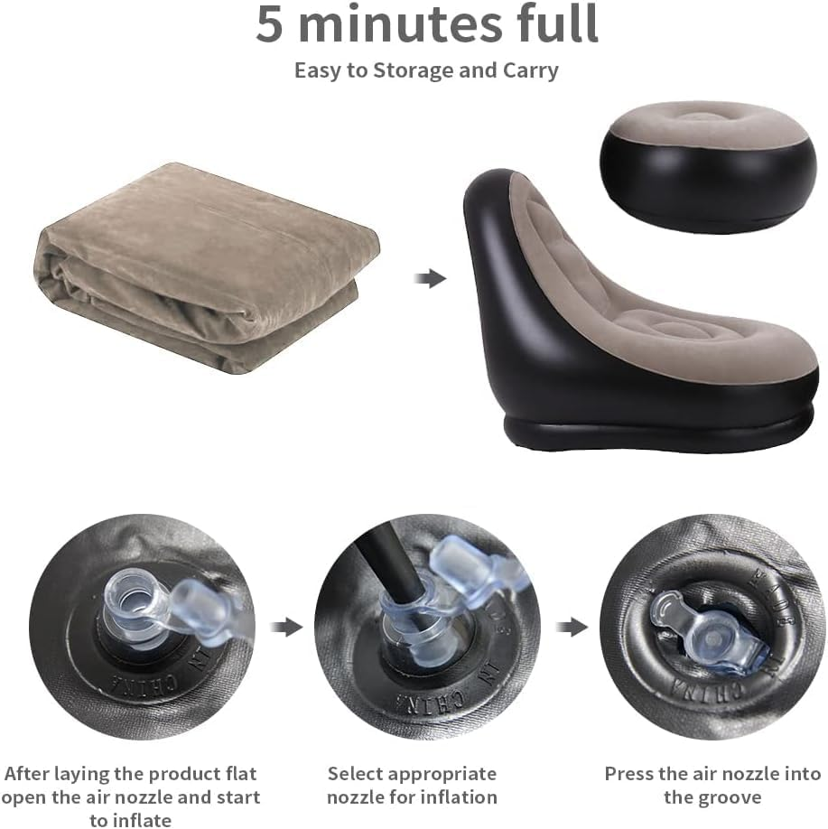 2 Buah Kursi Sofa Tiup Lipat ( - Home Improvement Furniture ulasan dan harga