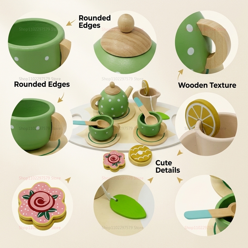 Set Teh Sore Baru untuk Anak-a - Home Improvement Kitchen Set ulasan dan harga