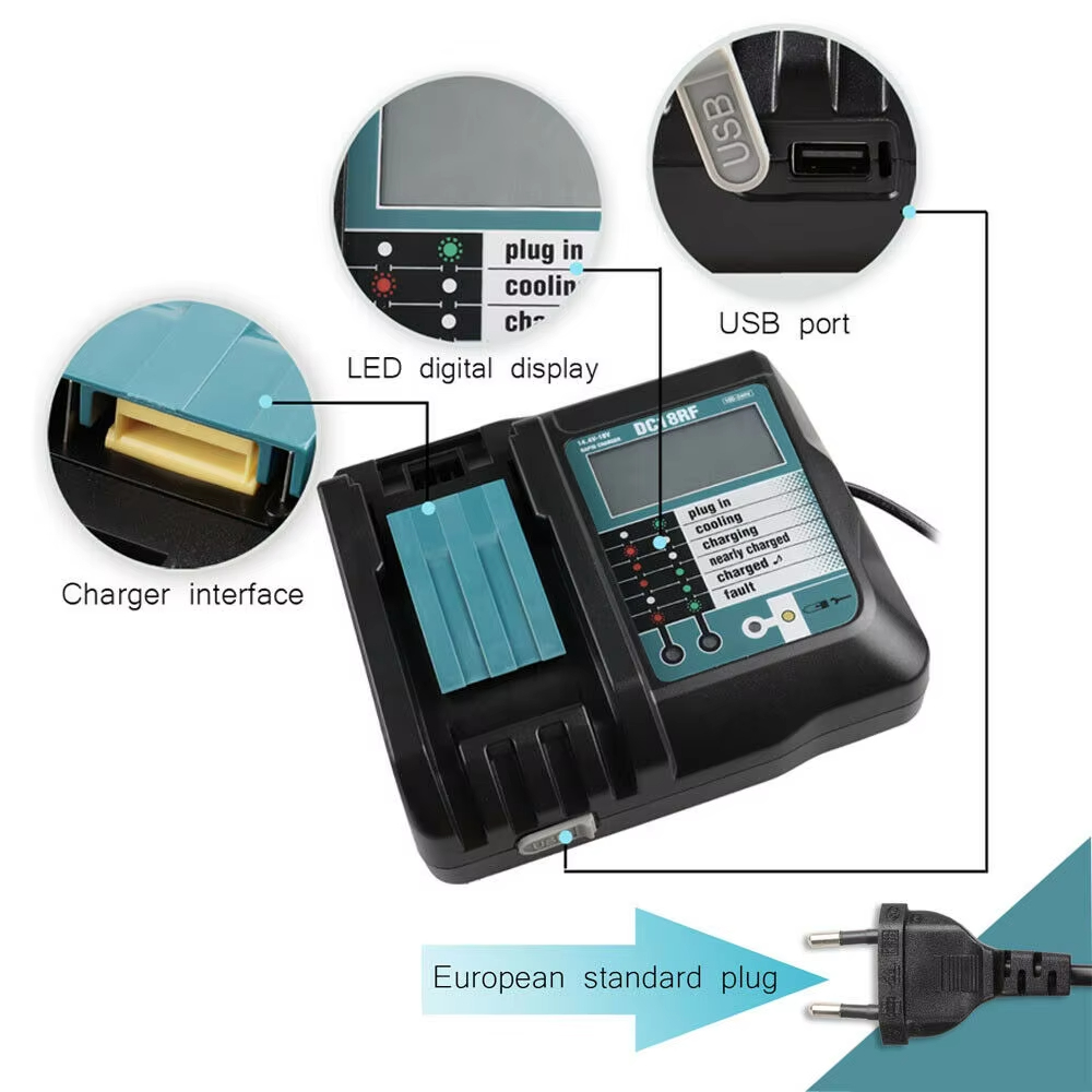 Pengisi Daya Super Cepat Li-io - Makita Drill Hp1640 ulasan dan harga