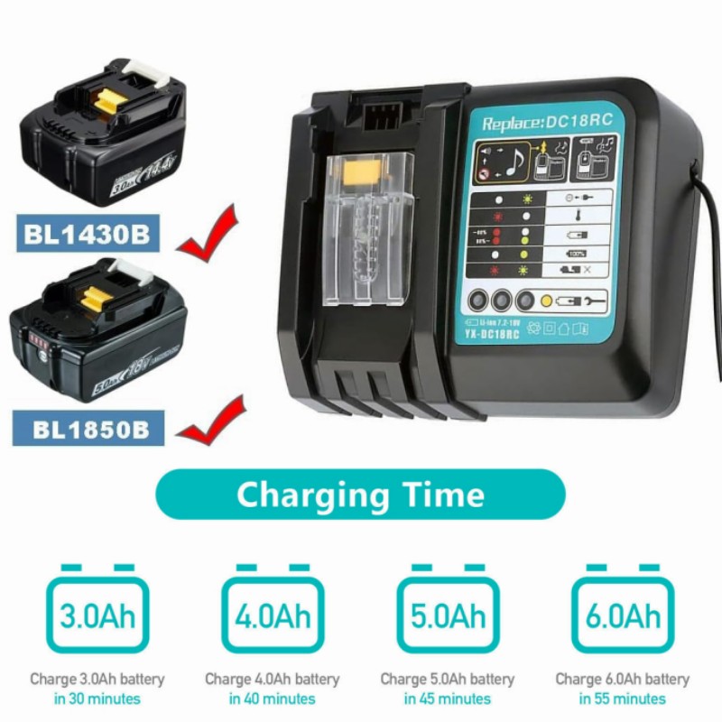 Pengisi Daya Baterai Li-ion DC - Makita Drill Hp1640 ulasan dan harga