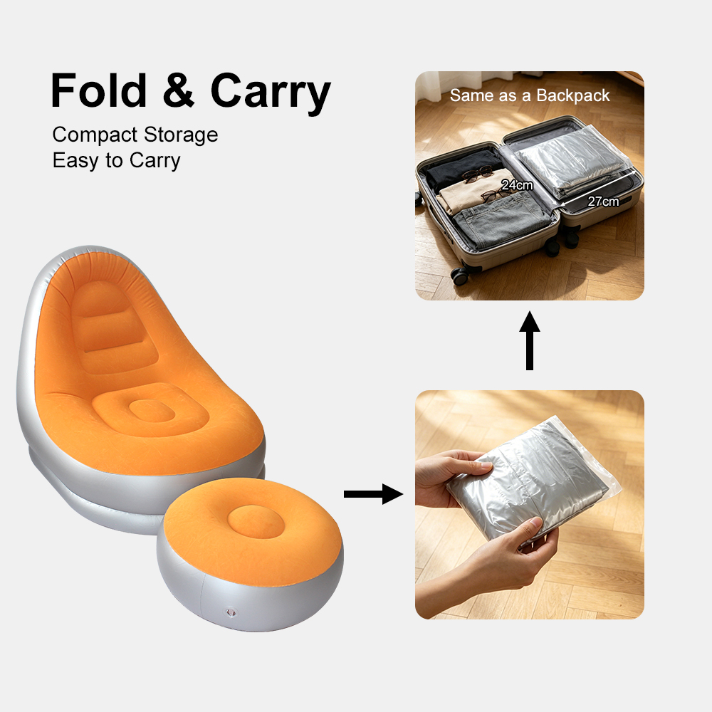 Set Sofa Tiup Portabel Multiwa - Home Improvement Furniture ulasan dan harga