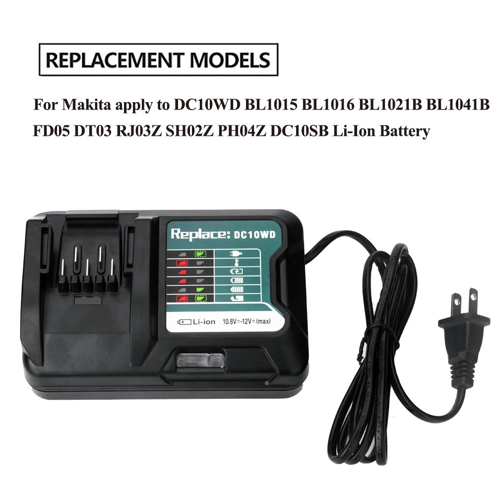 Pengisi Daya DC10WD untuk Bate - Makita Drill Hp1640 ulasan dan harga
