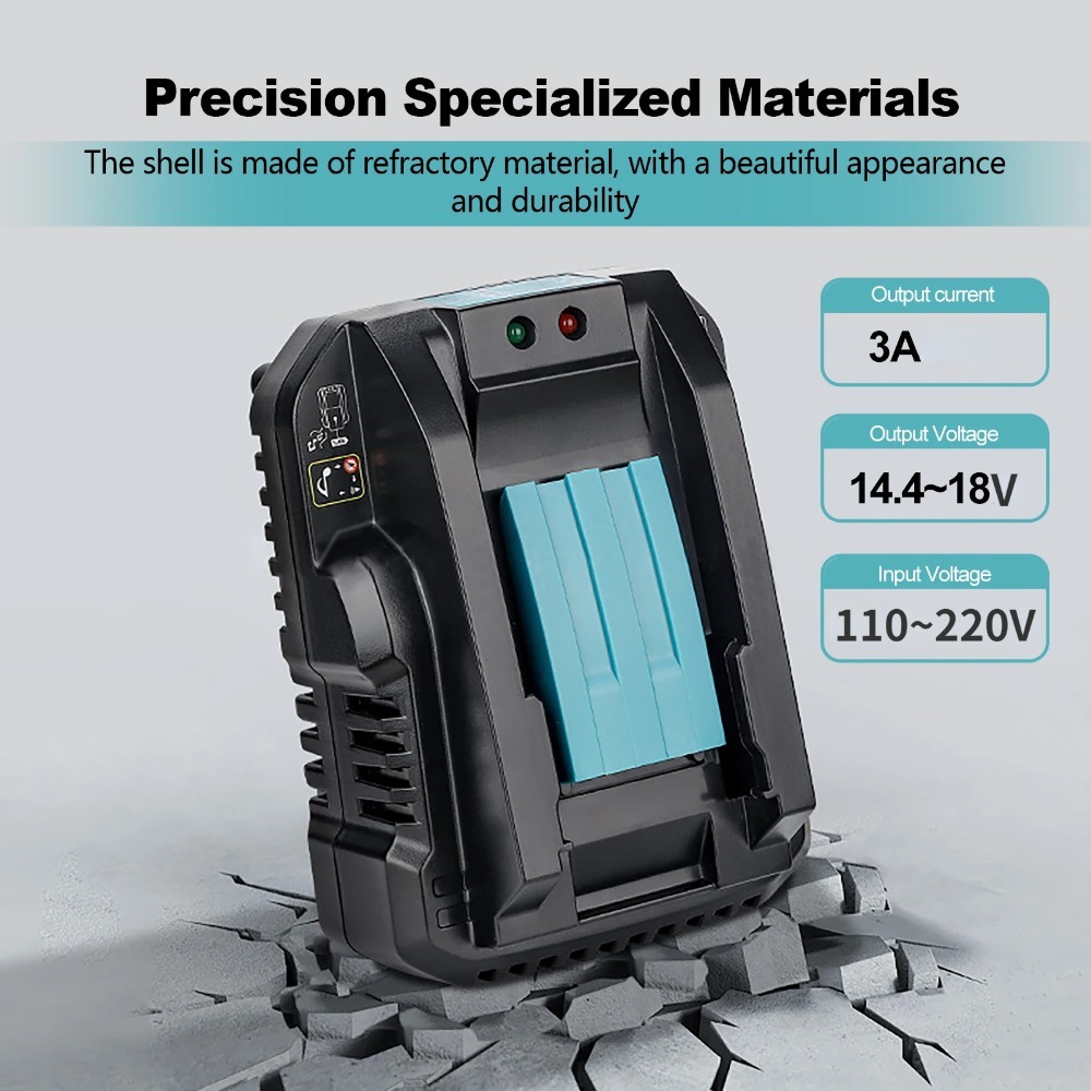 Pengisi daya 3A baterai Li-ion - Makita Drill Hp1640 ulasan dan harga