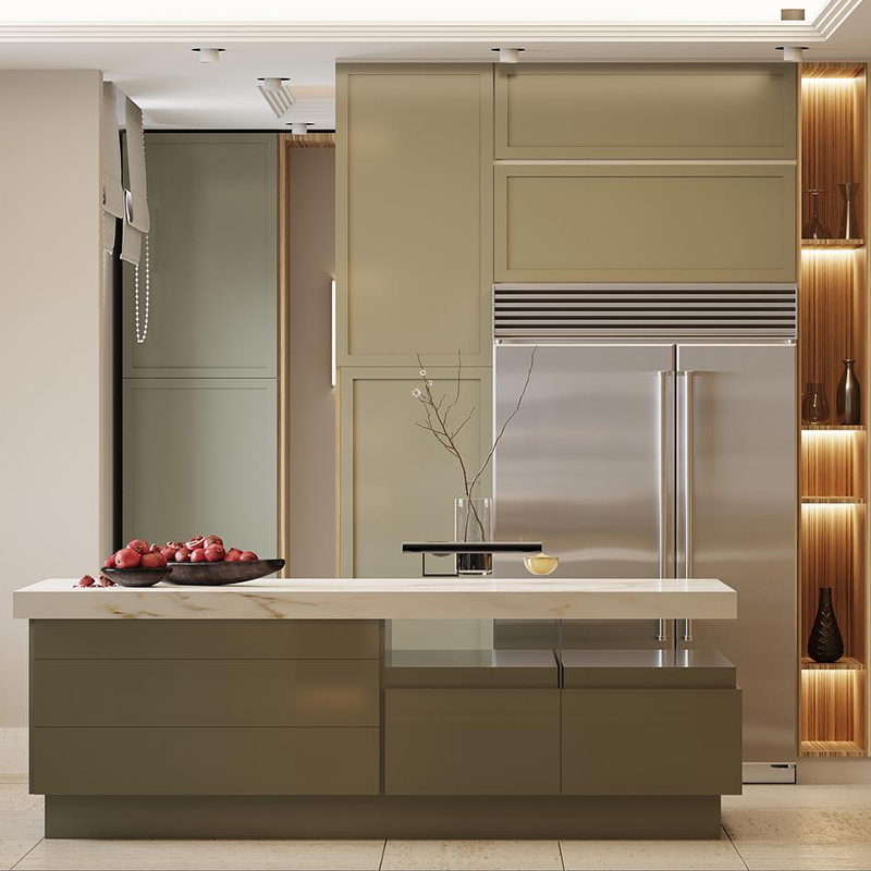 dq-Set Kabinet Dapur Modern Le - Home Improvement Kitchen Set ulasan dan harga