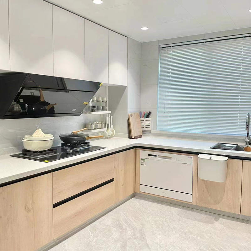 Lemari Dapur Modern Mewah nc-L - Home Improvement Kitchen Set ulasan dan harga